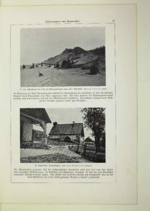 53. Der Ostseestrand bei Leba in Hinterpommern nach einer Sturmflut