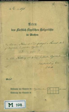 Meier Nr. 1 zu Welstorf und Grotegut modo Sünkel zu Welsdorf Nr. 2 gegen Nolting Nr. 4 zu Welstorf - Wasserleitung
