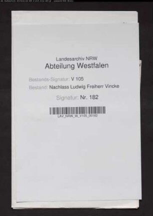 2 Briefe von Friedrich von Bodelschwingh-Velmede