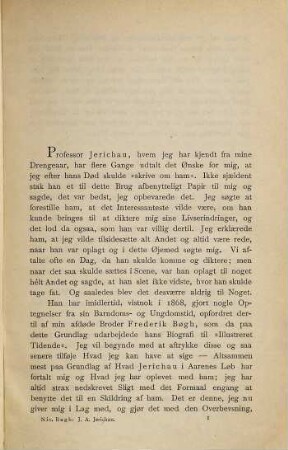 Erindringer af og om Jens Adolf Jerichau
