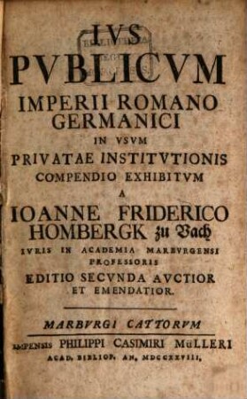 Ius publicum Imperii Romano germanici