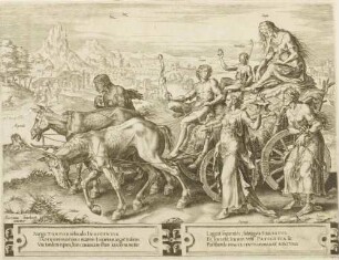 Der Triumph der Not, Blatt 6 aus der Folge "Der Kreislauf der Unbeständigkeit menschlicher Dinge"