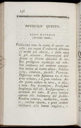 OPUSCOLO QUINTO.