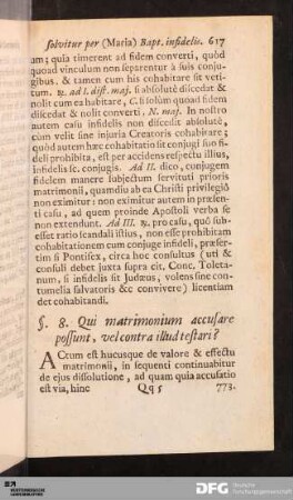 §. 8. Qui matrimonium accusare possunt, vel contra illud testari?
