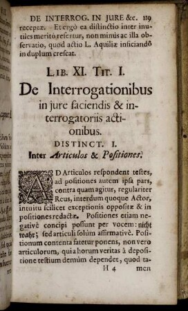 Lib XI. Tit. I. - Tit. VII.