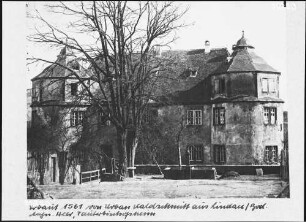 Hardheim Schloss Ansicht von Nordosten