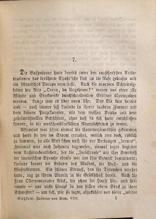 Der Zauberer von Rom : Roman in 9 Büchern, 8. (1863). - 148 S.