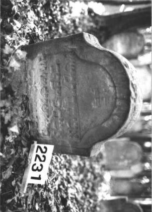 Grabstein 2231