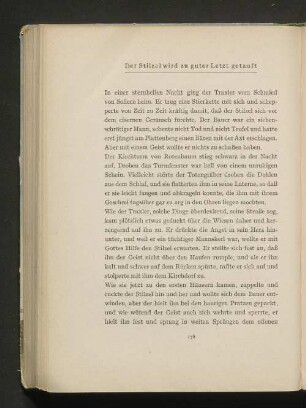 Der Stilzel wird zu guter Letzt getauf