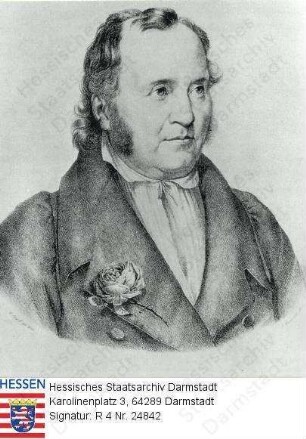 Paul, Jean (1763-1825) / Porträt, Brustbild