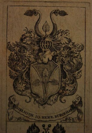 Burckhard, Johann Heinrich / Exlibris