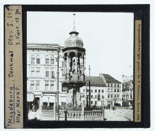 Magdeburg, Reiter (Otto I.) : Seitenansicht