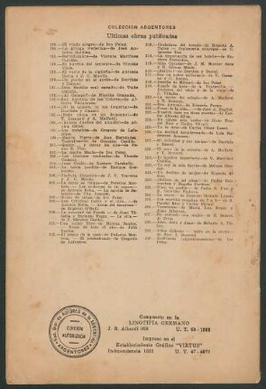 Colección Argentores - Últimas obras publicadas