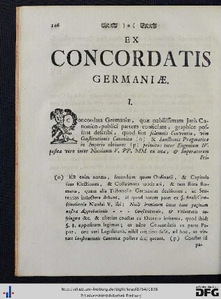 Ex Concordatis Germaniae.