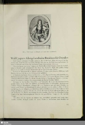 Wolf Caspar v. Klengel und seine Bauideen für Dresden