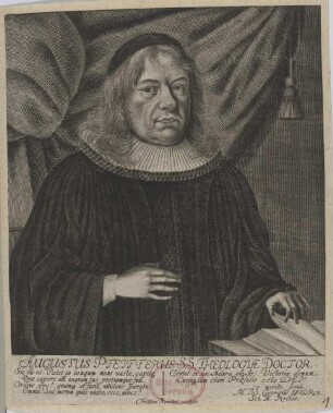 Bildnis des Augustus Pfeifferus