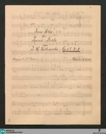 Tempo di marcia - JWK Mus.Ms. 194 : pf; E|b; op. 68/2, StrK 68/2