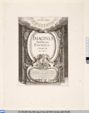 Titelblatt: [Die vier Evangelisten; The four evangelists]