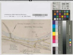 Überwegung km 264,575 der Strecke Hagen-Kassel: Lageplan, o. M. Stnr.: 54, Iwü, Bunr.: 130, Blnr.: 1