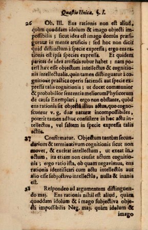 Essentia entis rationis examinata et una cum parergis ex prolegomenis exercitio menstruo disputata