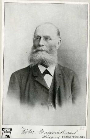Wüllner, Franz (1832-1902)