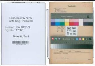 Entnazifizierung Paul Bielecki , geb. 04.01.1901 (Arbeiter)