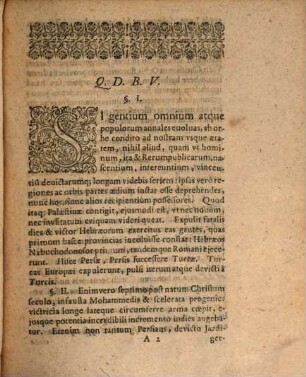 De Expeditionibus Crvciatis Dissertatio Politica : ... Ad D. [] Iunii A. MDCXCIV.