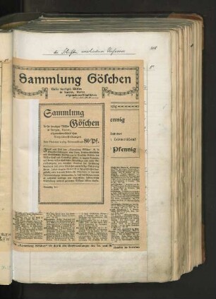 Sammlung Göschen