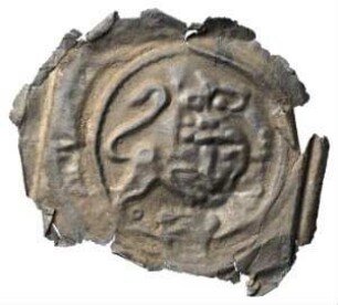 Fundmünze, Brakteat, 1142 - 1195