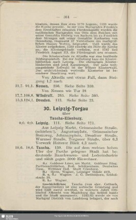 30. Leipzig - Torgau : über Taucha - Eilenburg