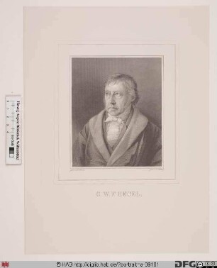 Bildnis Georg Wilhelm Friedrich Hegel