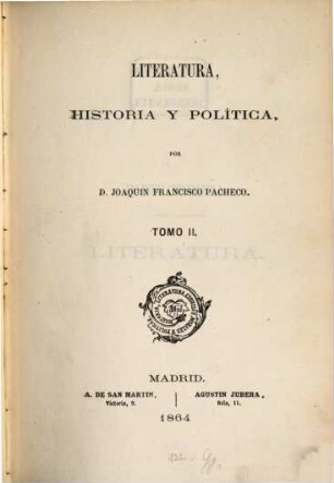Literatura, historia y política, 2