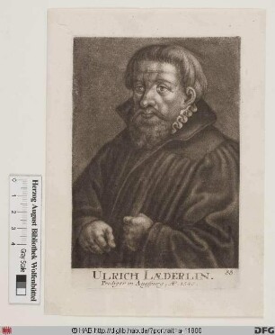 Bildnis Ulrich Läderlein