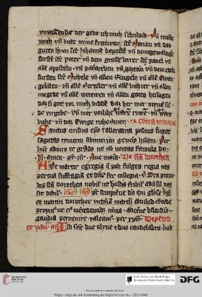 Antiphonae et orationes diversorum sanctorum