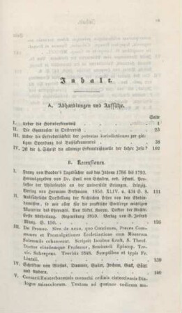 III-IV Inhaltsverzeichnis