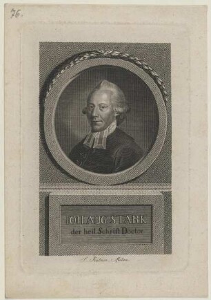 Bildnis des Johann August von Stark