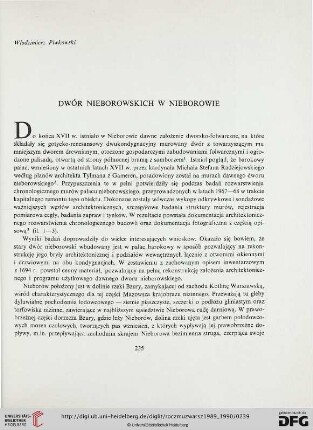 33/34: Dwór Nieborowskich w Nieborowie