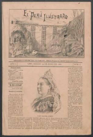 [Retrato de] S. M. B. Victoria Reina de Inglaterra