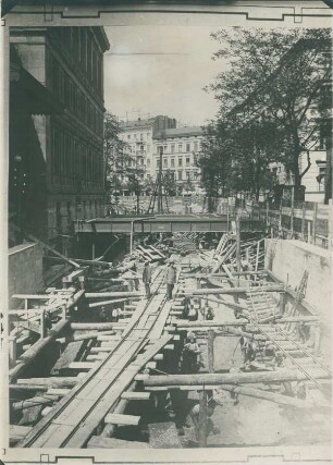 Bau der U-Bahn, 1901-1913
