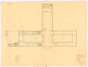 Feierabendhaus: Grundriss 1:200