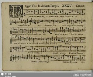 XXXV. Domum tuam Domine