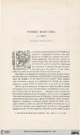 3. Pér. 5.1891: Pierre Breughel le Vieux, 3