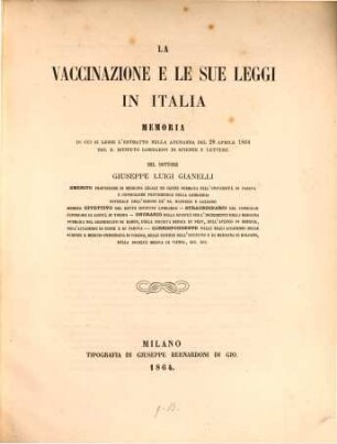 La vaccinazione e le sue leggi in Italia
