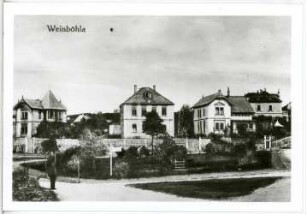Weinböhla. Wohnhäuser - Historische Aufnahme