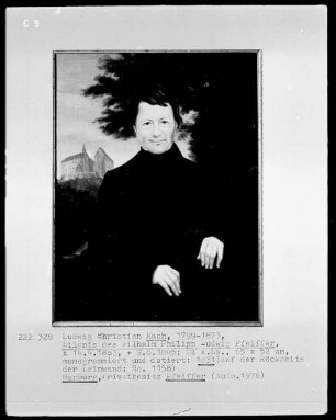 Bildnis Wilhelm Philipp Ludwig Pfeiffer
