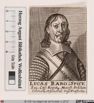 Bildnis Lucas Frhr. von Spick