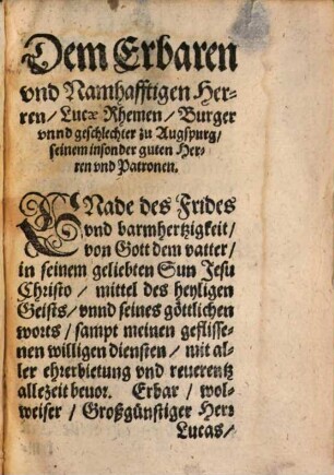 Unterweisung von der beicht und dem Hochwirdigen Sacrament des Altars unsers Herren Jhesu Christi