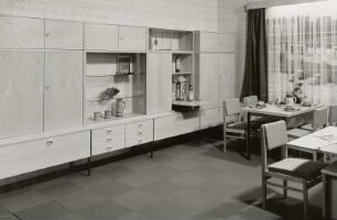 Ausstellungskoje mit Wohnzimmermöbeln