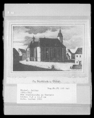 Die Stadtkirche zu Oschatz