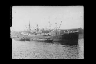 Borkum (1904), Frachtschiff, Hamburg.- Schiffahrt-u. Assekuranz-Ges. E. Russ & Co., Hamburg, Bau-Nr. 235